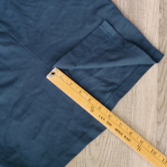 Torrid teal blue ponte pencil skirt size 1 - Picture 8 of 9